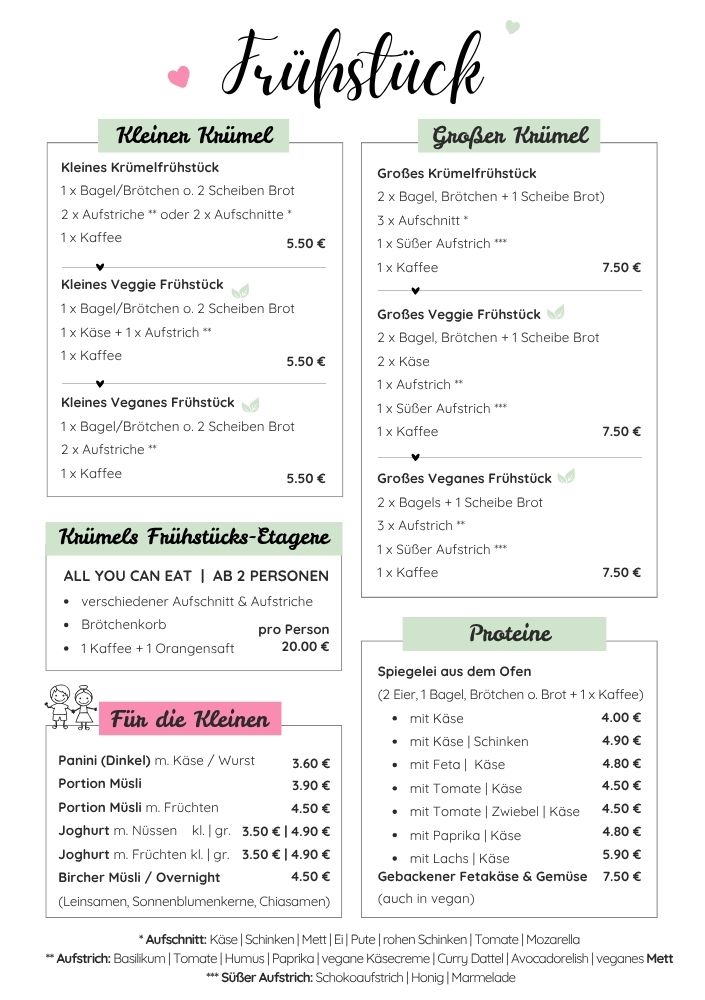 Frühstück
